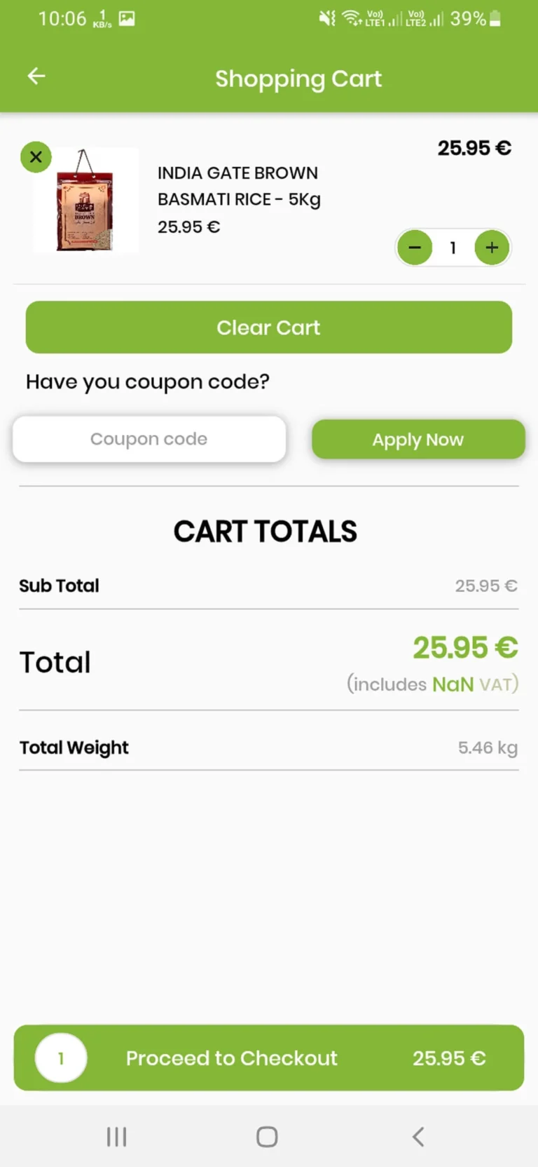 Shopping Cart