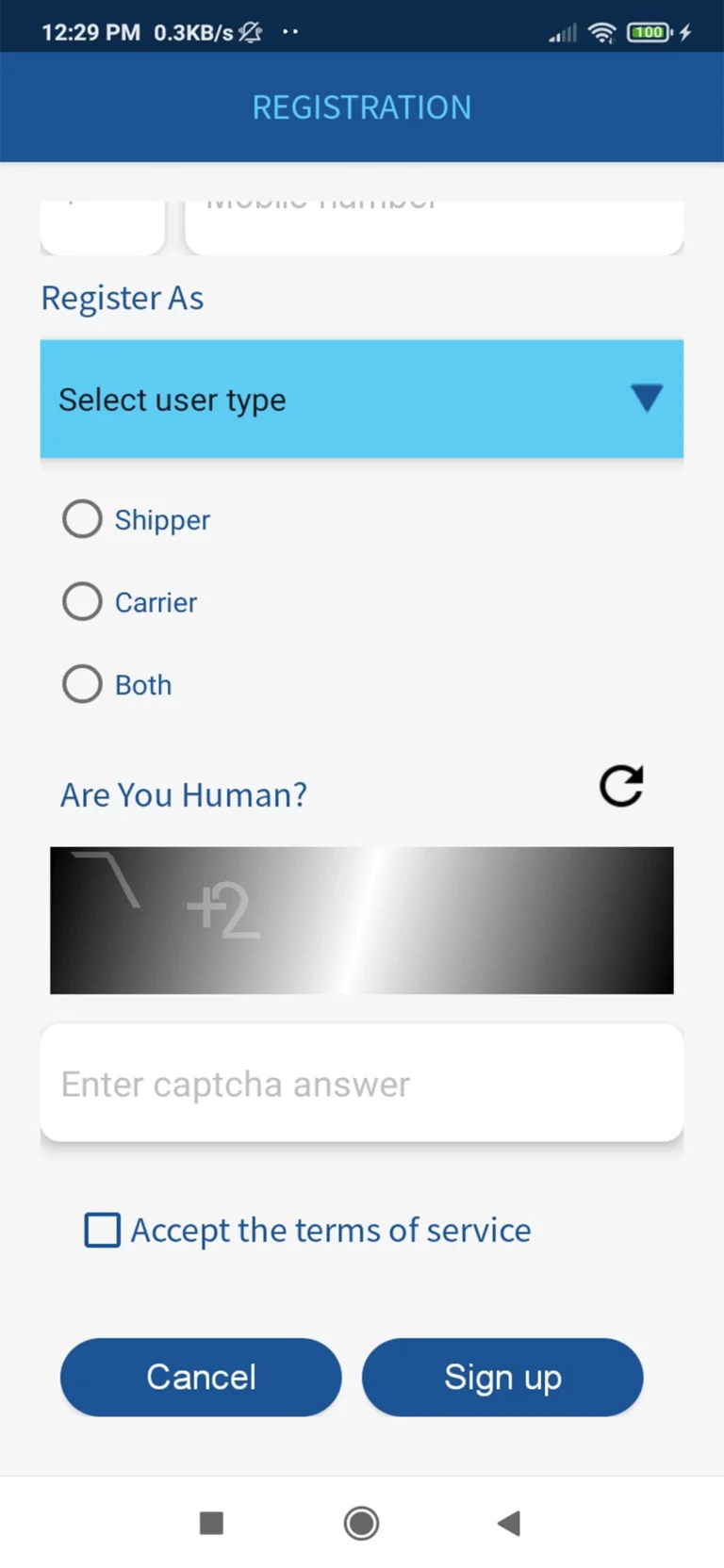 Register As