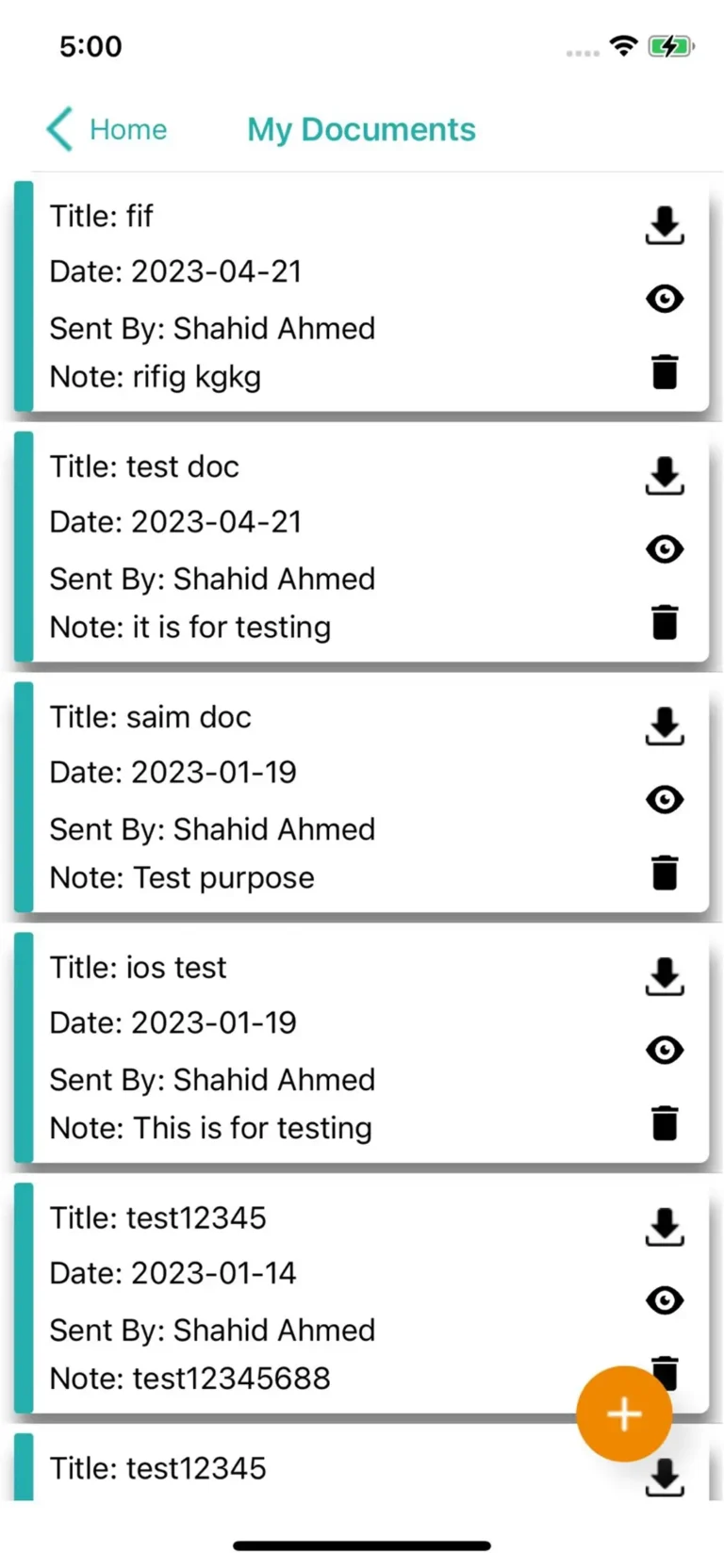 My Documents