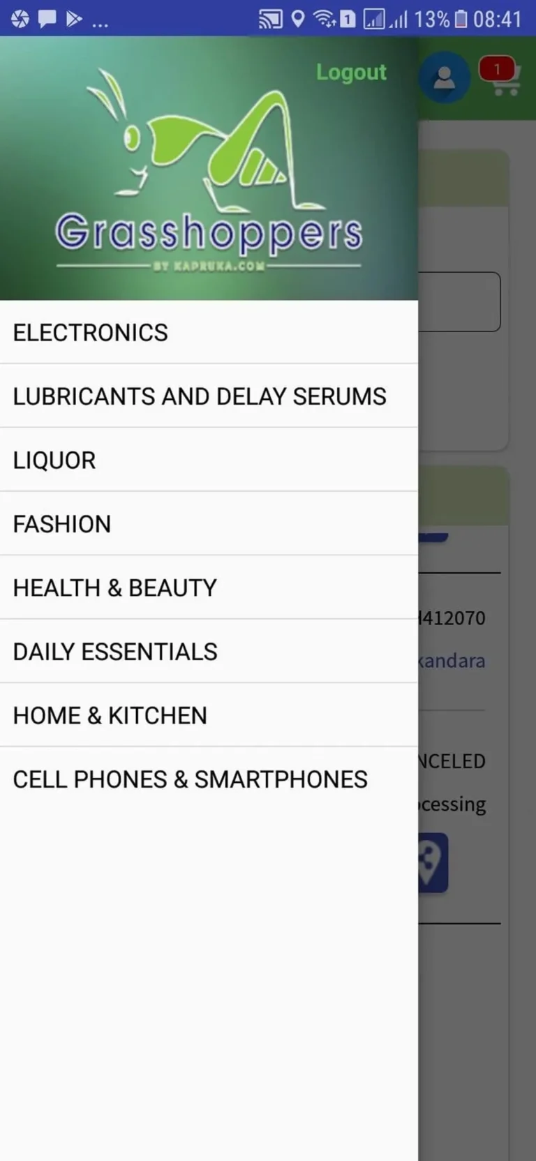 Side Menu