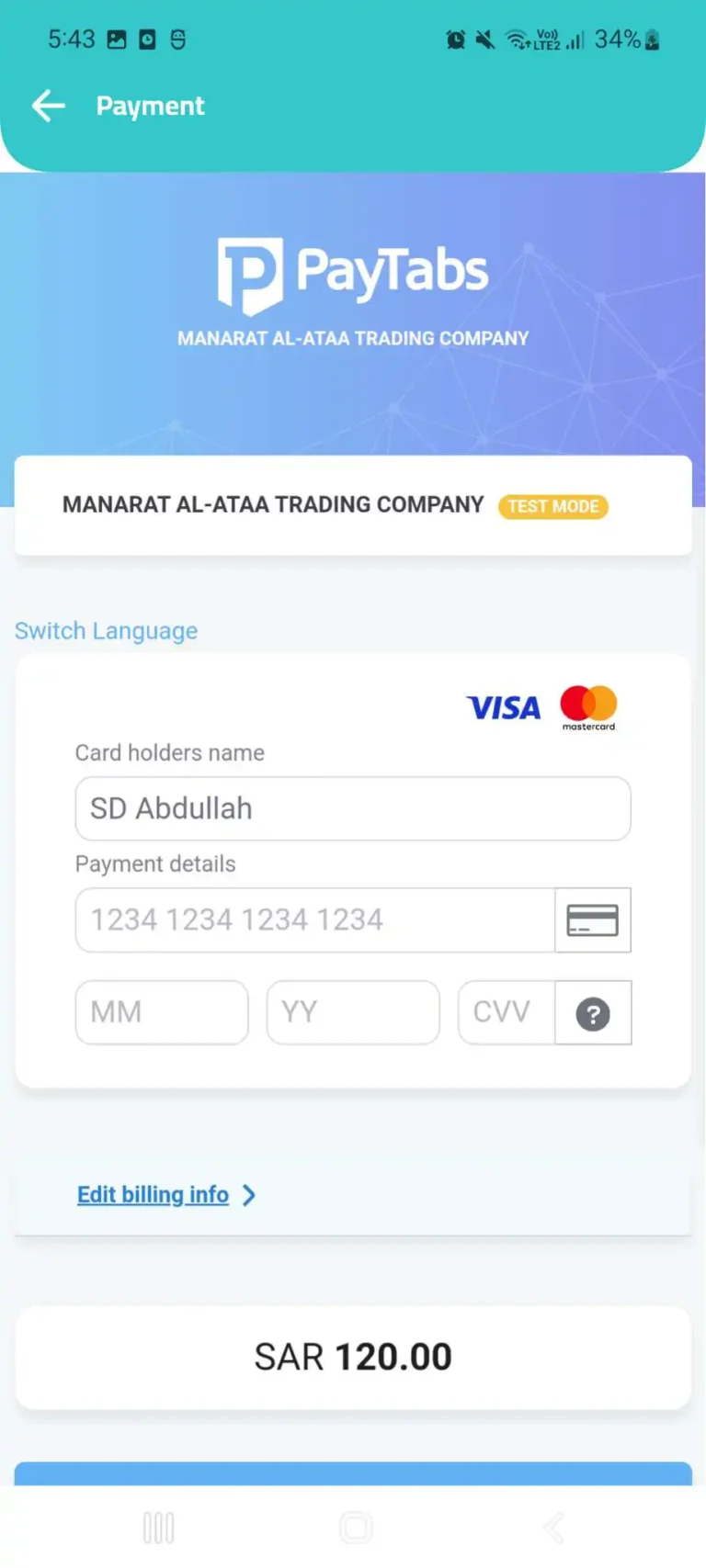 Payment
