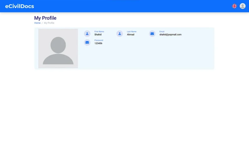 My Profile