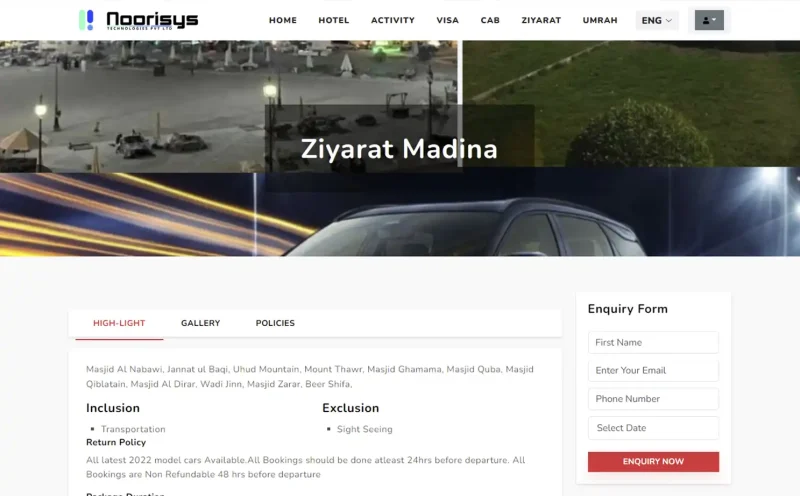 Ziyarat Details